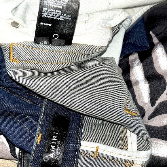 Amiri 🆕 nwot slightly distressed stack medium indigo 92/6/8 100% authentic ss23 - Picture 13 of 17